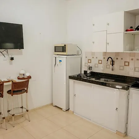 Studio A 400M Mar,Cozinha Completa, Wi-Fi 95Mbs Ideal Para Casais Prea Exterior photo